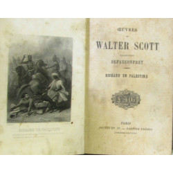 Richard en Palestine Oeuvres de Walter Scott traduction Defaucnpret