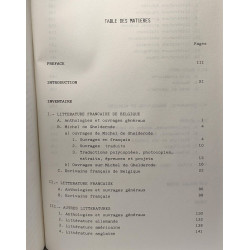 Inventaire de la bibliothèque de Michel de Ghelderode léguée à...