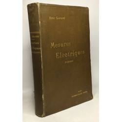 Mesures électriques - leçons - 2e édition refondue et complétée