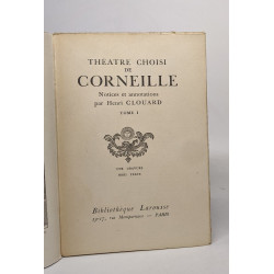 Théâtre choisi - tomes I II et III