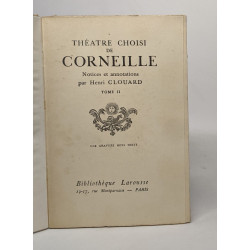 Théâtre choisi - tomes I II et III