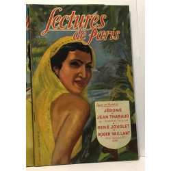 5 numéros de Lectures de Paris: Agnella Jérome et Jean Tharaud Le...