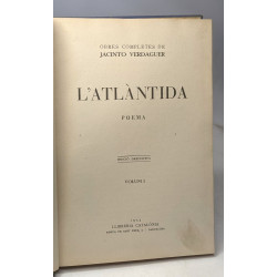 L'atlantida poema - VOLUM I