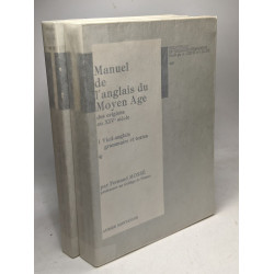 Bibliothèque de philologie germanique Tome VIII Manuel de...