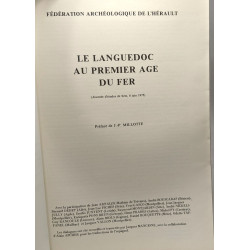 Le Languedoc au premier âge du fer - fédération archéologique de...