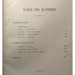 Cours de géométrie élémentaire