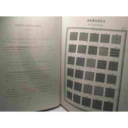 Dictionnaire général des armures - ATLAS pour tissage mécanique et...