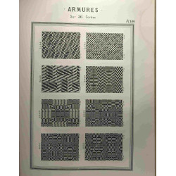 Dictionnaire général des armures - ATLAS pour tissage mécanique et...