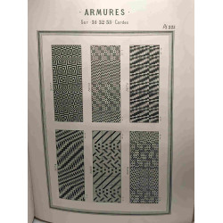 Dictionnaire général des armures - ATLAS pour tissage mécanique et...