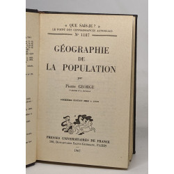 Lot de 2 ouvrages de Pierre George réunis en un seul volume:...