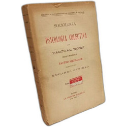 Sociologia y psicologia colectiva prologo e introduccion de Fausto...