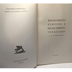 Rinascimento europeo e rinascimento veneziano