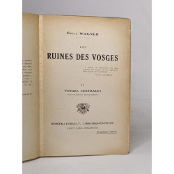 Les ruines des vosges - II vosges centrales