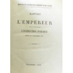 8 documents autours de l'enseignement publique second Empire:...