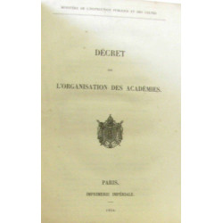 8 documents autours de l'enseignement publique second Empire:...