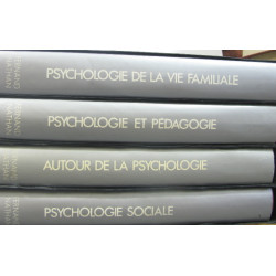 Encyclopédie de la psychologie en 4 volumes - psychologie sociale...