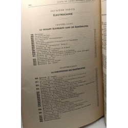 Traité de chimie physique TOME III (nouveau tirage)