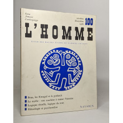 Lot de 6 numéros de "Revue francaise d'anthropologie / l'homme" :...