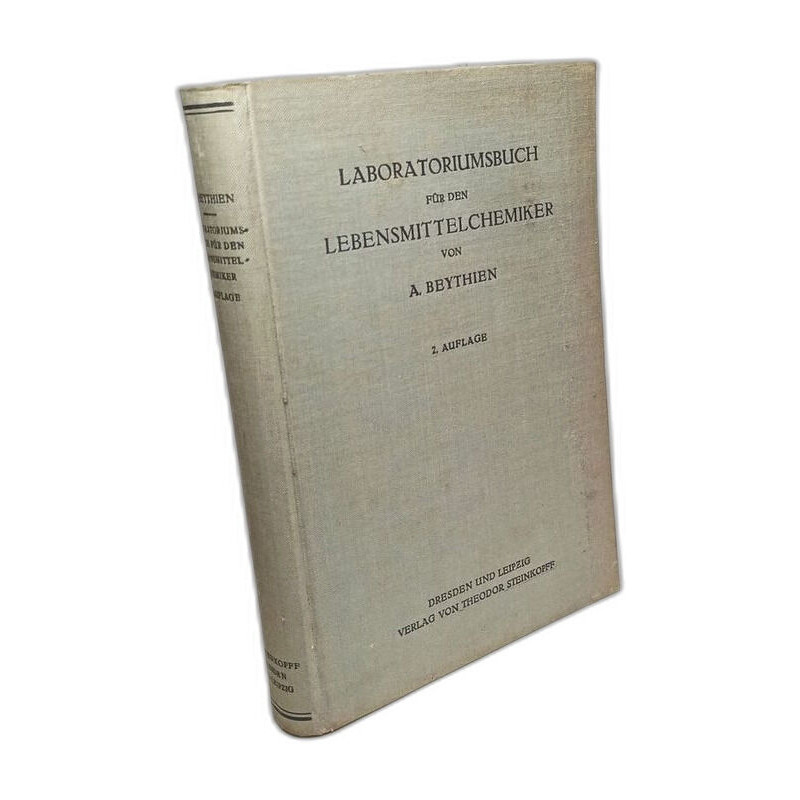 Laboratoriumsbuch für den Lebensmittelchemiker