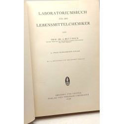 Laboratoriumsbuch für den Lebensmittelchemiker