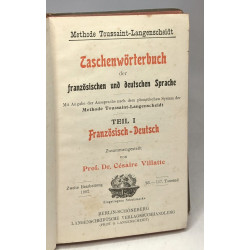 Langenscheidts Taschenwörterbuch der französischen und deutschen...