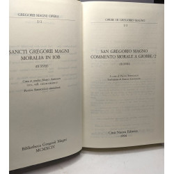 Commento morale a Giobbe - 4 Tomos I/1 + I/2 + I/3 + I/4 (libri...