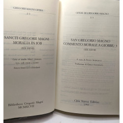 Commento morale a Giobbe - 4 Tomos I/1 + I/2 + I/3 + I/4 (libri...