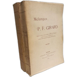 Melanges P.F. Girard. Etudes de Droit Romain dediees a M.P.F....