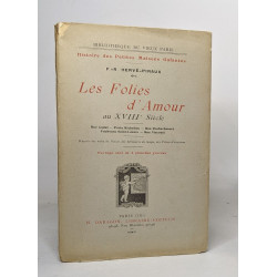 Les Folies d'Amour au XVIIIe siècle