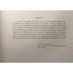Papyri Bruxellenses Graecae - VOLUME I: 1-21 Papyrus du nome...