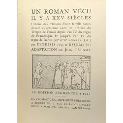 Un roman vécu il y a vingt-cinq siècles - histoire d'une famille...