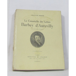 Le connétable des lettres barbey d'aurevilly