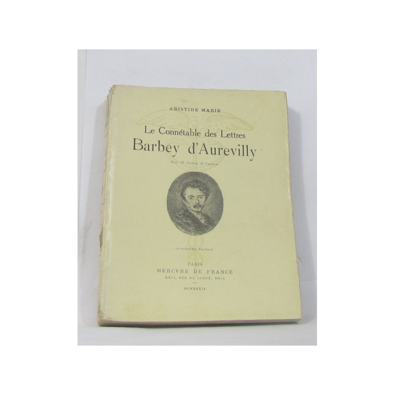 Le connétable des lettres barbey d'aurevilly
