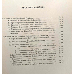 Phénoménologie unitaire - recherches sur les propriétés générales...