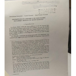 Kadmos - zeitschrift für vor- und frühgriechische epigraphik ---...