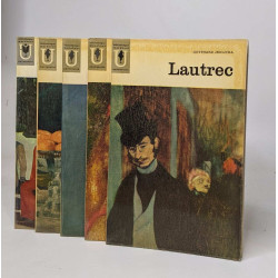 Lot de 5 ouvrages Marabout édition sur grands peintres: Lautrec /...