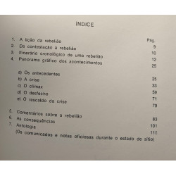 25 de Novembro breve panorama grafico e noticioso duma crise