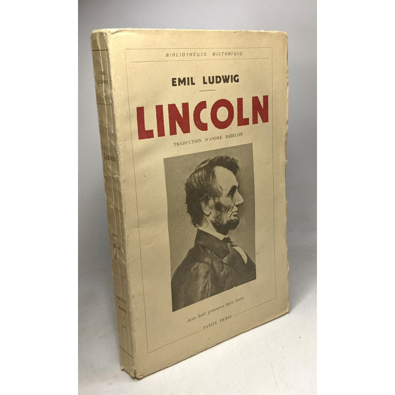 Lincoln - traduction d'André Babellon