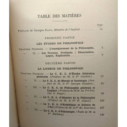 Guide de l'étudiant en philosophie