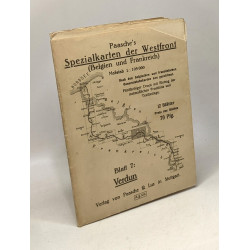 Paasche's Spezialkarten der Westfront (Belgien und Frankreich)...
