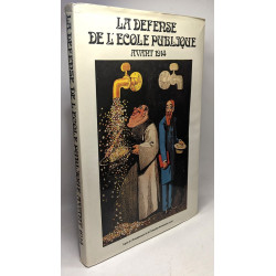 La défense de l'école publique avant 1914