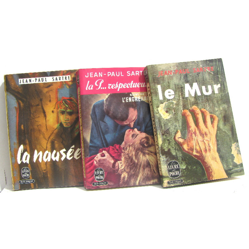 La nausée - la P...respectueuse suivi de l'engrenage - le mur