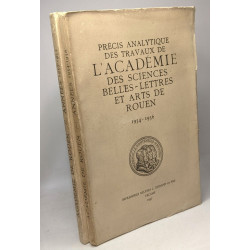 Précis analytique des travaux de l'académie des sciences...
