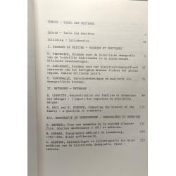 Sources et méthodes de la démographie historique avant 1850 /...