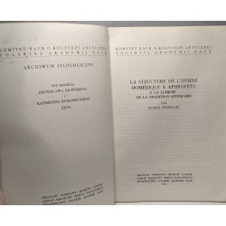 La structure de l'hymne homérique à Aphrodite à la lumière de la...
