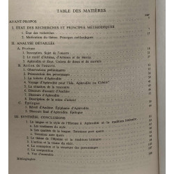La structure de l'hymne homérique à Aphrodite à la lumière de la...