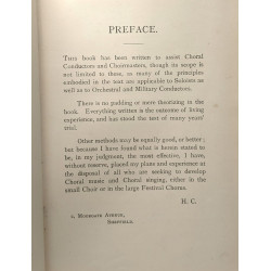 Choral technique and interpretation / Handbook for musicians