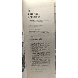 Le courrier graphique - 103 numéro spécial linogravure