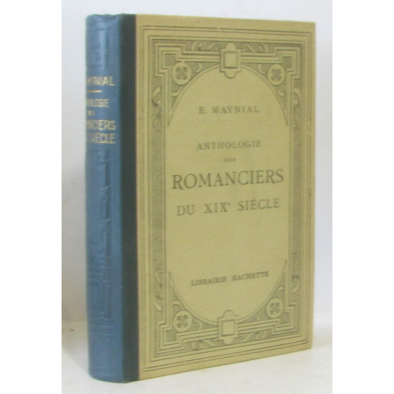 Anthologie des romanciers du XIXe siècle