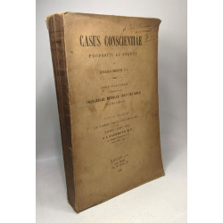 Casus Conscientiae Propositi ac soluti. Opus Postumum accommodatum...
